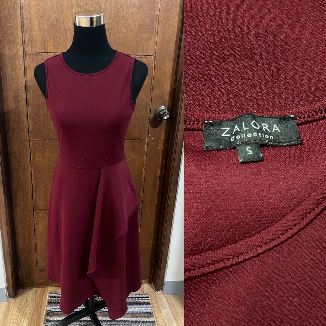Zalora maroon dress on sale