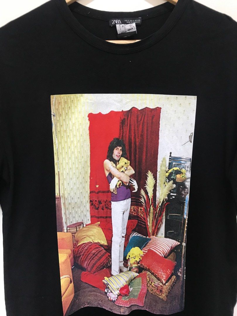 Camiseta freddie mercury zara 2025