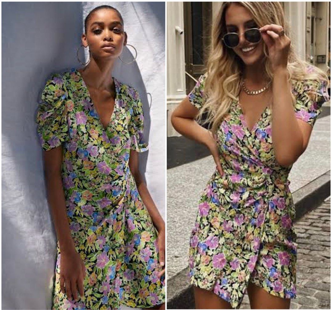 Zara floral dress (Category: Dresses) located in San Miguel. Submitted by dyesamari (Listing ID 1310785383, Image 3). Description: removed tag but never worn Original price is 2495 RFS: decluttering.
