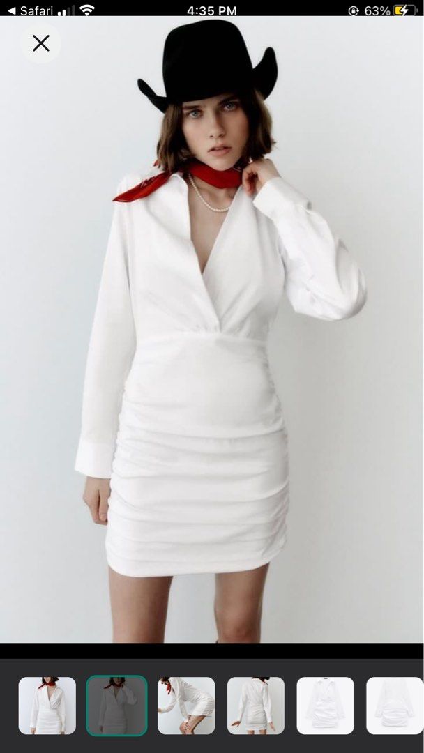 Zara L/s dress (Category: Dresses) located in Taytay. Submitted by kylebern (Listing ID 1309496823, Image 2). Description: Ruched side Xs to small Fixed price Visit my page for more items .