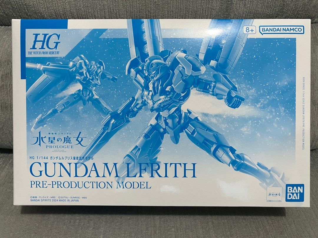 全新港魂魂限P-Bandai HG 1/144 GUNDAM LFRITH PRE-PRODUCTION MODEL, 興趣及遊戲, 玩具& 遊戲類-  Carousell