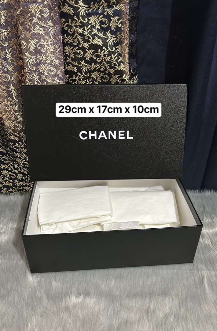 ‼️ Authentic Chanel Shoe Box, Luxury, Bags & Wallets on Carousell