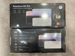 【全新行貨 門市現貨】Keychron B1 Pro Ultra-Slim Wireless Keyboard 超薄無線鍵盤630022361504011112