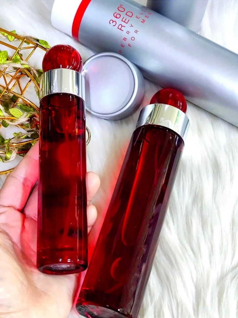 💯 Legit Perry Ellis 360° Red Men 100ml (Category: Fragrance & Deodorants) located in Manila. Submitted by Perfume_finds (Listing ID 1310975060, Image 1). Description: Perry Ellis 360° Red Men 100ml 200ml SOLD OUT.