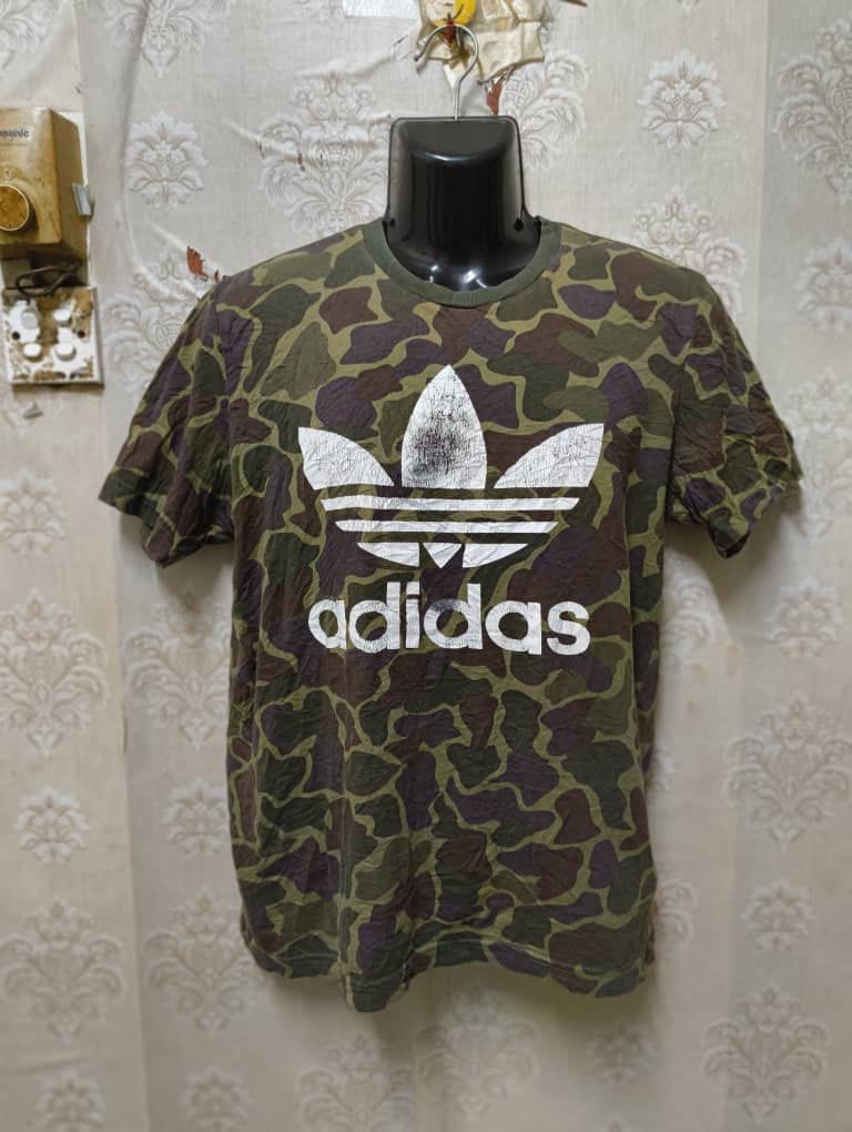 ADIDAS ACTIVE TSHIRT ARMY CAMOUFLAGE