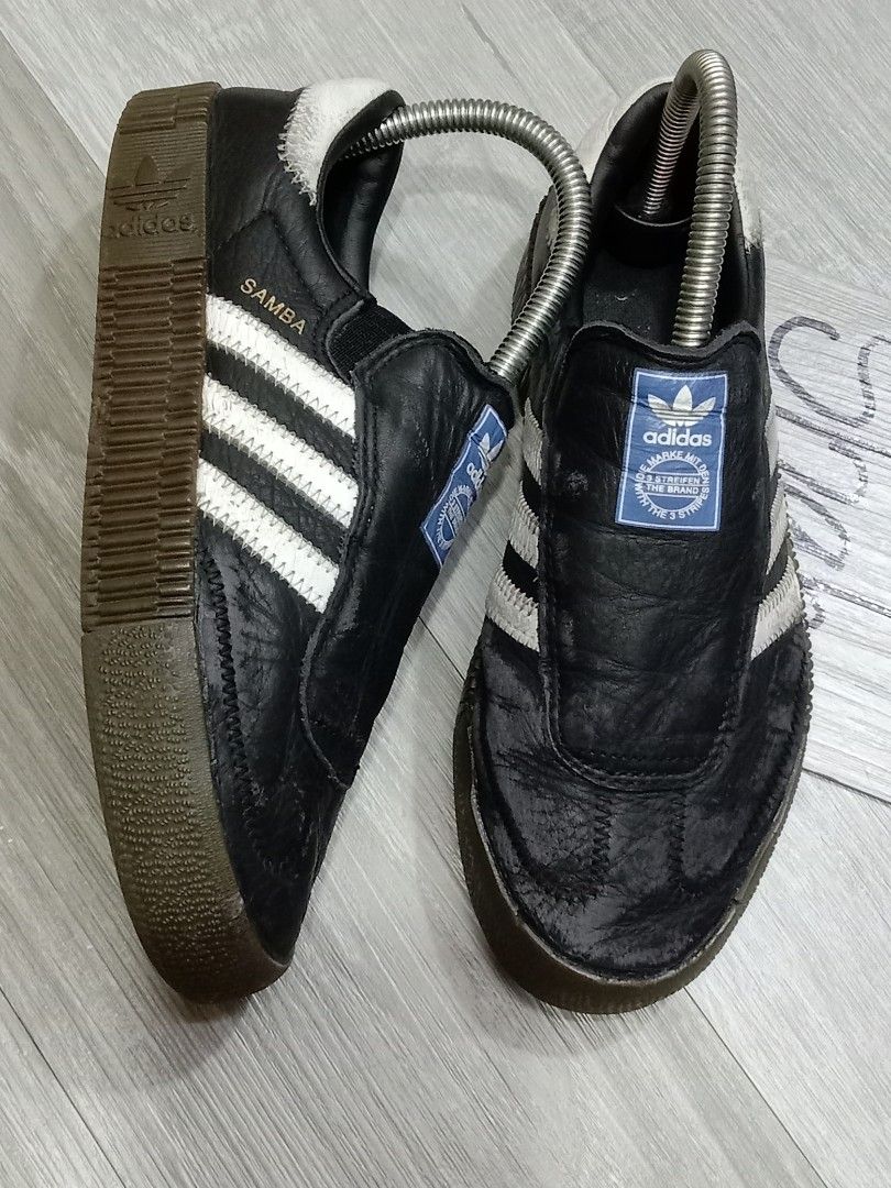 adidas gazelle silver green womens Adidas Samba Pink Cow: Customize Your Shoes main image 1
