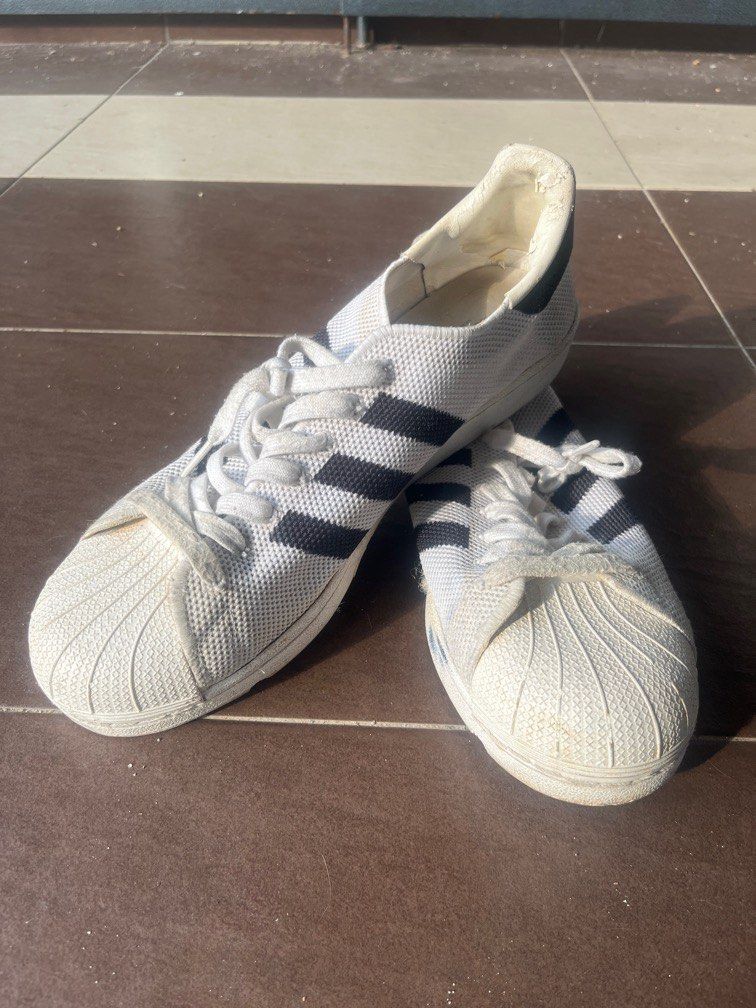 Adidas superstar knit Men s Fashion Footwear Sneakers on Carousell