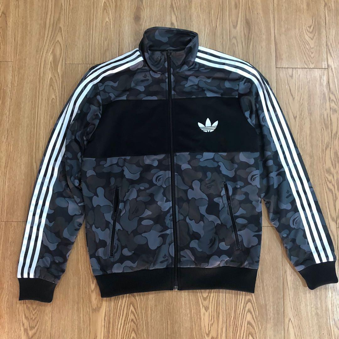 Adidas bathing ape jacket clearance