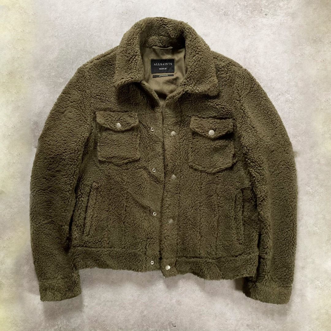 Sherpa exterior trucker jacket store