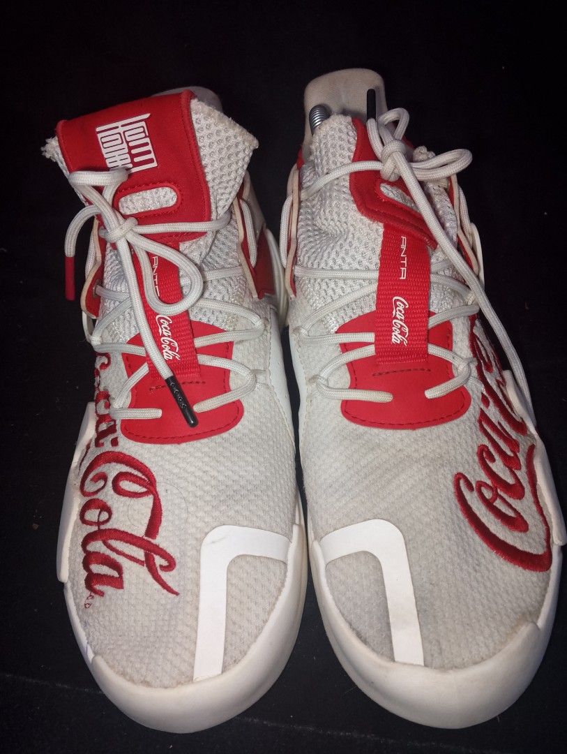 ANTA Coca Cola Collab Basketball Shoes Men s Fashion Footwear Sneakers on Carousell