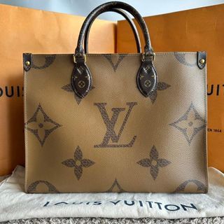 AUTHENTIC LV ONTHEGO MM IN REVERSE GIANT MONOGRAM CANVAS🫶🏻