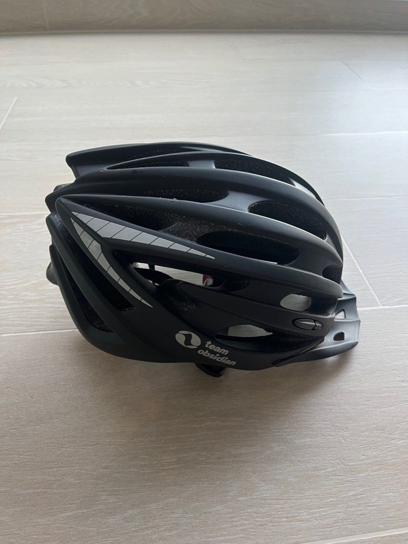 BN Team Obsidian Bicycle Helmet Sports Equipment Bicycles Parts Parts Accessories on Carousell