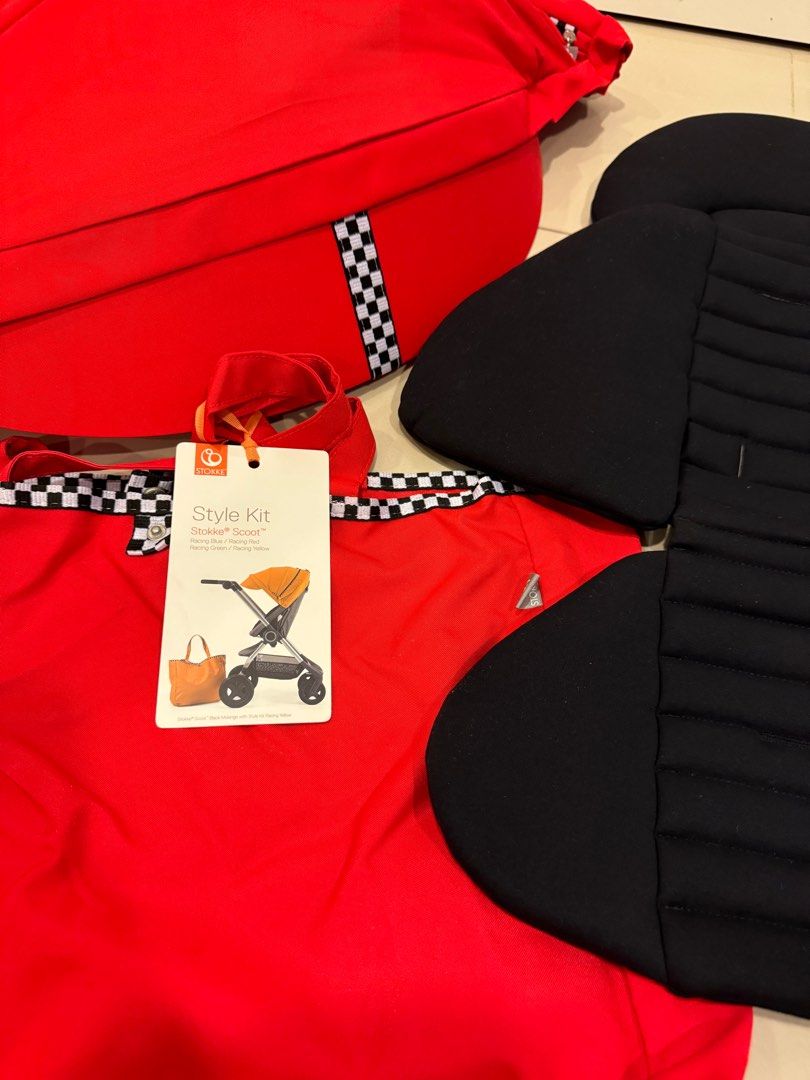 BRAND NEW STOKKE Scoot Style Kit Racing Red