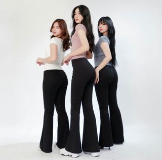 BSCO FLARE PANTS LONG LENGTH UP TO 5'8 HEIGHT Comfort