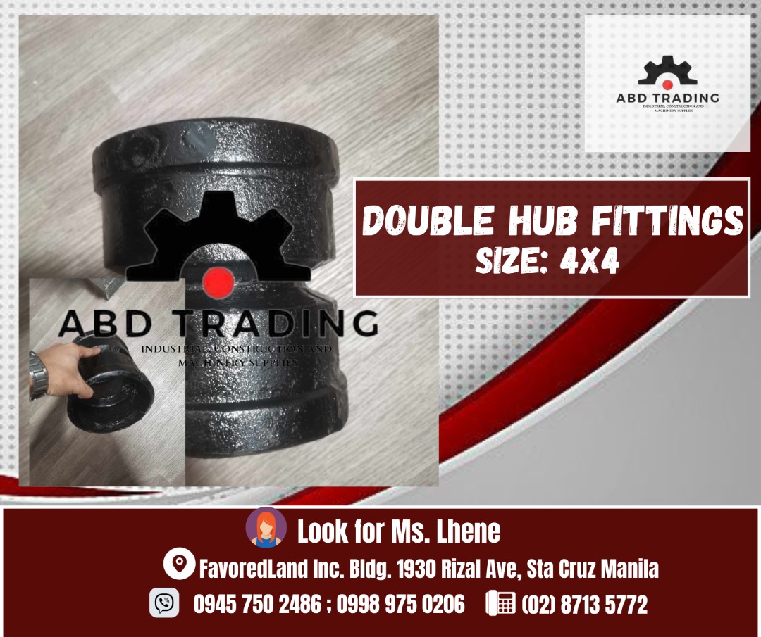 CAST IRON DOUBLE HUB FITTING, Commercial & Industrial, Construction