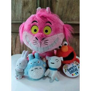 ‼️Take All‼️ Cheshire Cat, Totoro, Elmo, Shiro & Assorted Stuff Toys Bundle