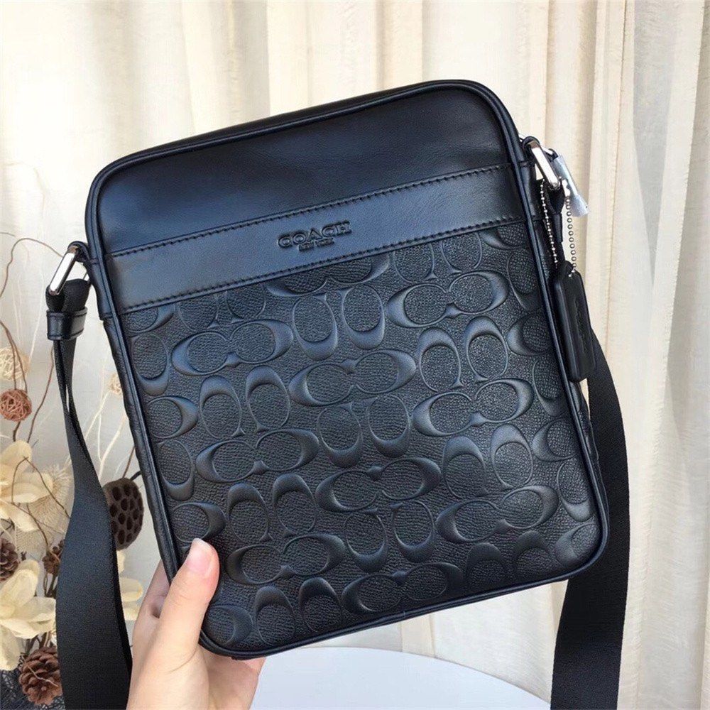 Coach charles flight bag top