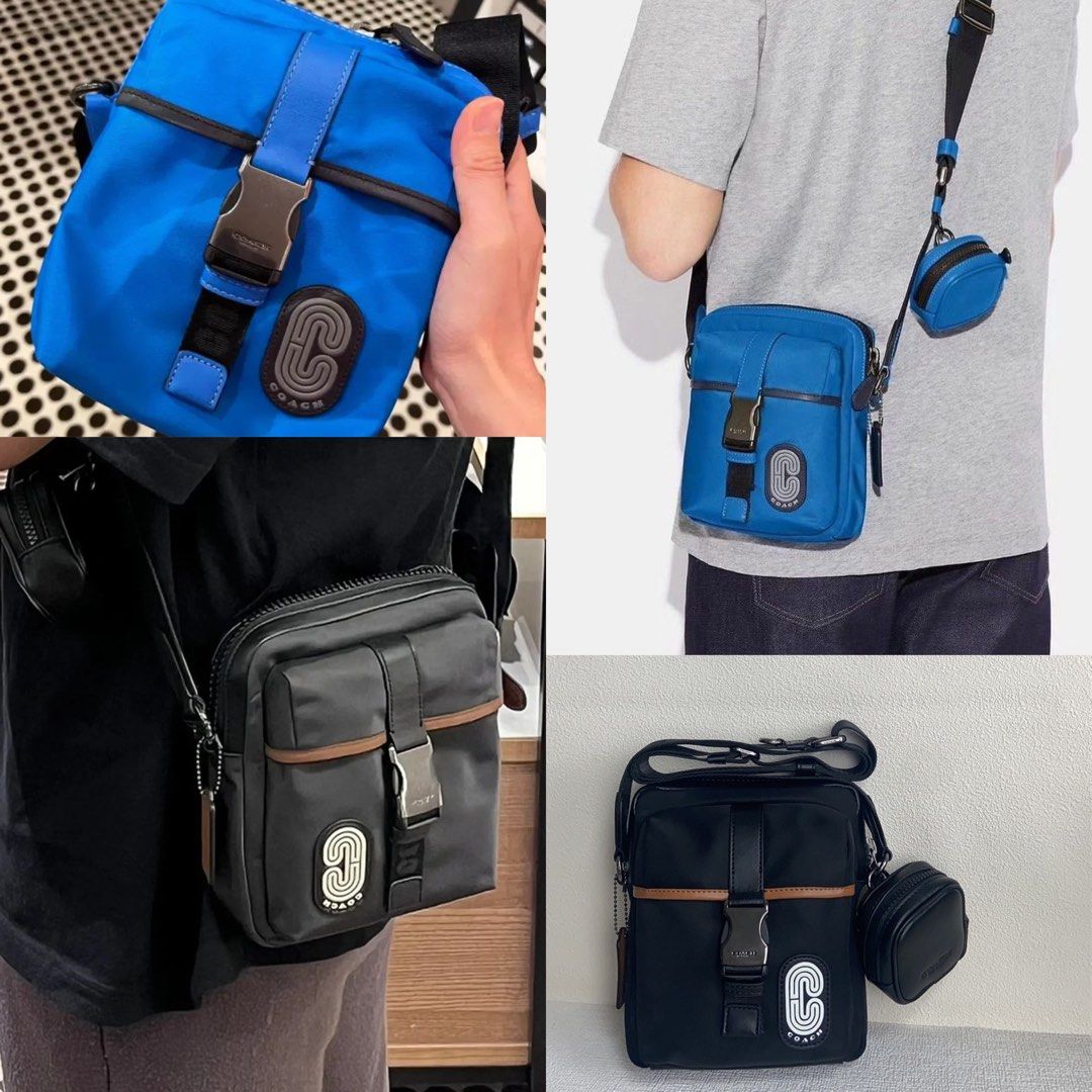 Coach Max Crossbody Sling Bag Men Bag Men s Fashion Bags Sling Bags on Carousell