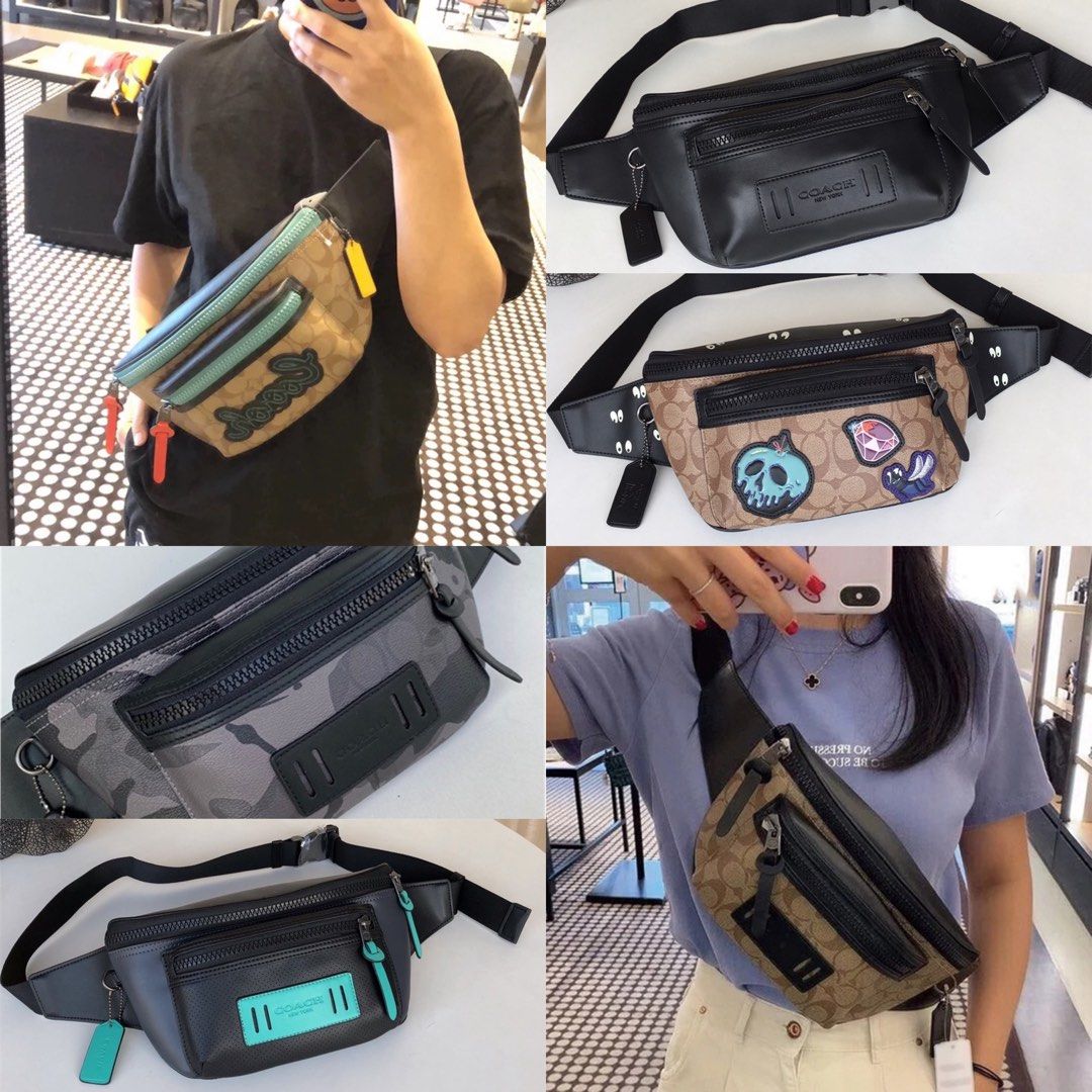 Coach Terrain Belt Bag Men Chest Bag