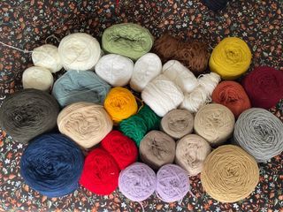 Crochet yarn destash (take all)