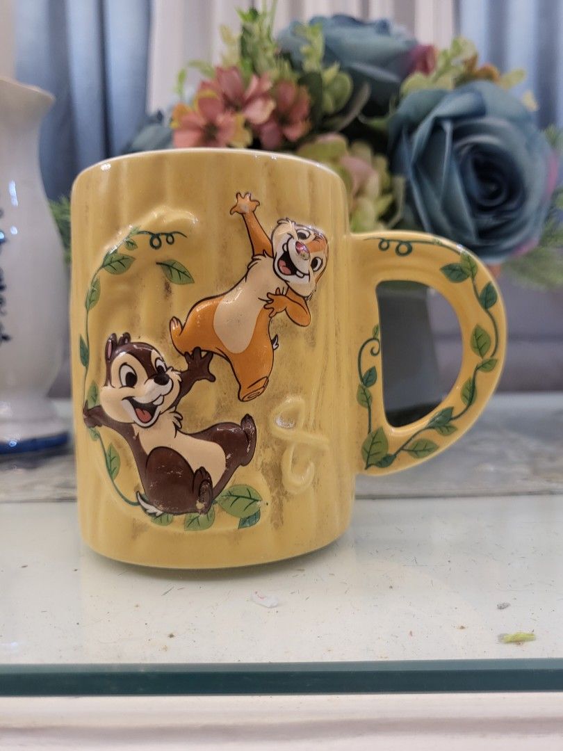 Disney Store Chip 'n Dale 3D Embossed Mug (Category: Coffee & Tea Tableware) located in San Fernando. Submitted by jpmarketplace2023 (Listing ID 1310924538, Image 1). Description: 💚 All items are authentic from Japan. 💛 MOP: GCash (❌️ GCash Protect) 🩵 MOD: LBC only (❌️ S. Checkout, COD, COP) 💙 Meet-up: Vista Mall, San Fernando, Pampanga 💜 All items are on-hand. 🧡 First to pay gets the item first. ❤️ Breakable items are packed with care and 