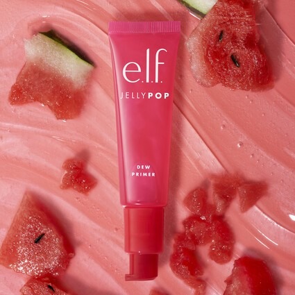 e.l.f. Hydrating JellyPop Dew Primer, Watermelon Scent, 1.01 Fl Oz main image 1