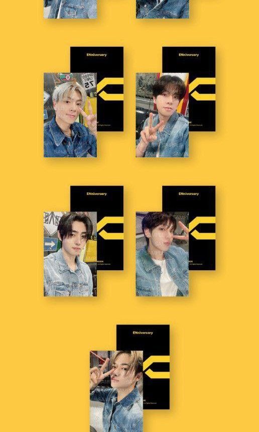 ENHYPEN 3RD ANNIVERSARY ENNIVERSARY PHOTOCARD
