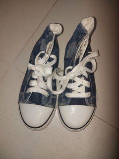Evans High Top Navy Blue Shoes for Kids