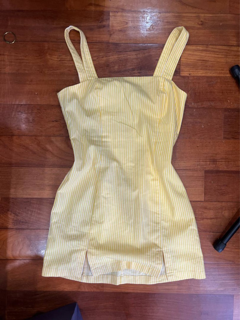Forever 21 Yellow Dress Women s Fashion Dresses Sets Dresses on Carousell