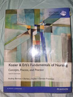 Fundamentals of Nursing  (Kozier & Erb) 10th Edition