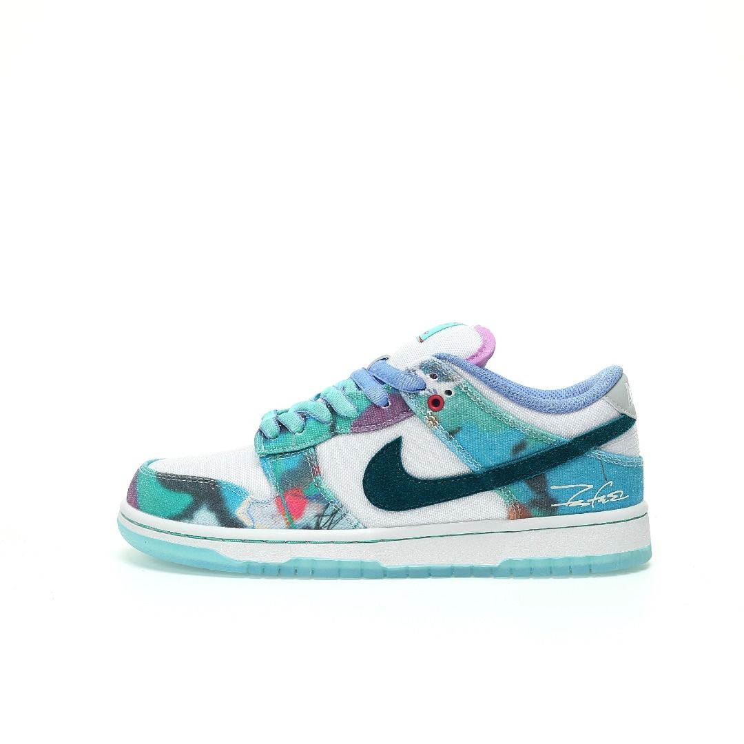 Futura Laboratories X Nike SB Dunk Low Pro Bleached Aqua