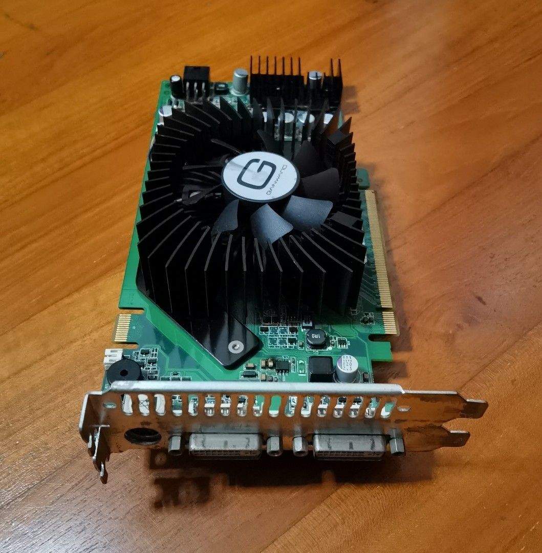 Gainward 9800GT Video Graphics card for Windows PC Faulty