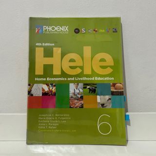 Grade 6 Book: HELE -  Home Economics and Livelihood Education (4th Edition)
