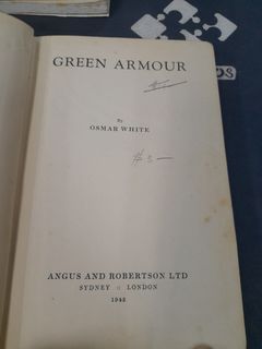 Green Armour (Vintage Book 1945)