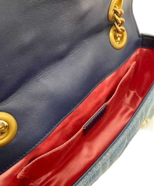 Gucci Marmont Denim Pearl Bag Gucci Matelassé GG Marmont Pearl