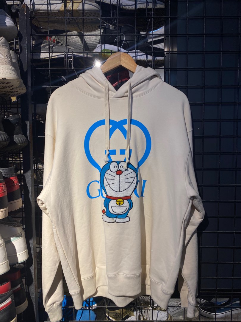 Gucci ivory hoodie on sale