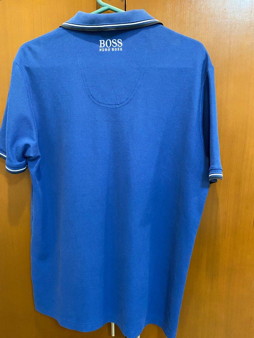 Hugo Boss Polo Shirt (Category: Tshirts & Polo Shirts ) located in Panabo. Submitted by jesrielle (Listing ID 1310980218, Image 2). Description: Moisture Manager (Drifit Material) Very good condition 9/10 Large on tag but best fit to medium Dimension: 20x27 .