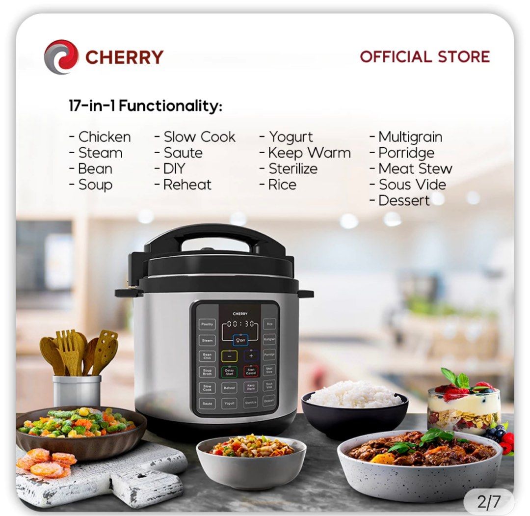 Instant pot (Category: Other Kitchen Appliances) located in Makati City. Submitted by newandaffordableappliances (Listing ID 1310977837, Image 3). Description: All my items are new and selead Cheaper than mall price. Dm for actual pic and videos Please follow my Facebook page : New and affordable appliances by cai .