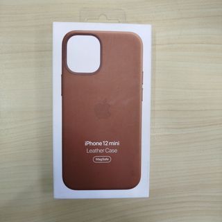 iPhone 12 Mini Leather Magsafe Case - Saddle Brown / Original & Brand New
