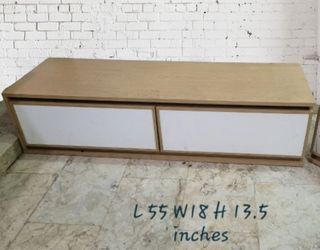 Japan Quality TV Stand / TV Rack / Low Console Drawer Cabinet
