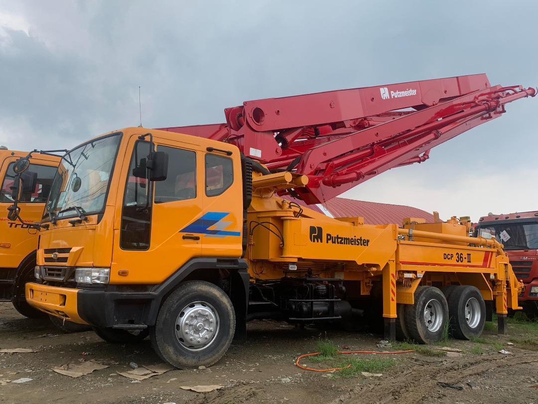 Putzmeister 36m Concrete Pump, Commercial & Industrial, Construction ...
