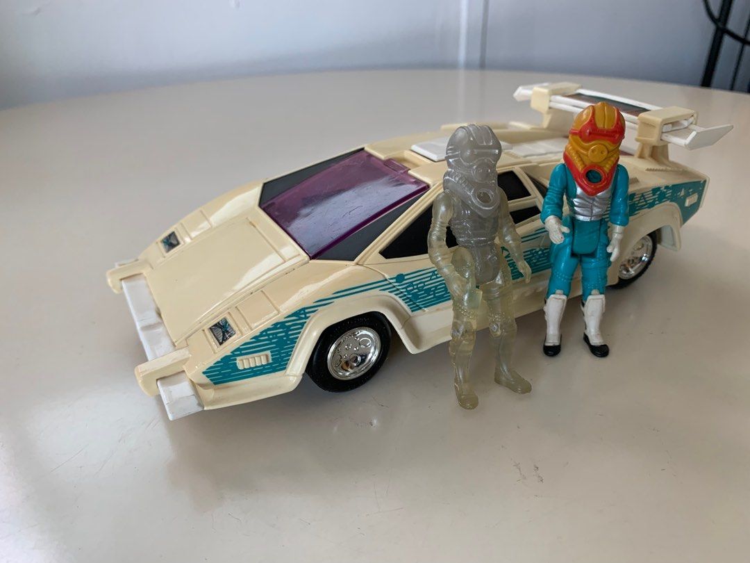 M.A.S.K. Vintage Kenner Piranha's Driver Sly Rax Complete w/Stiletto Mask