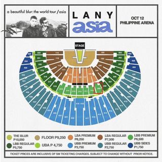 Lany - A Beautiful Blur World Tour (2 Tickets)