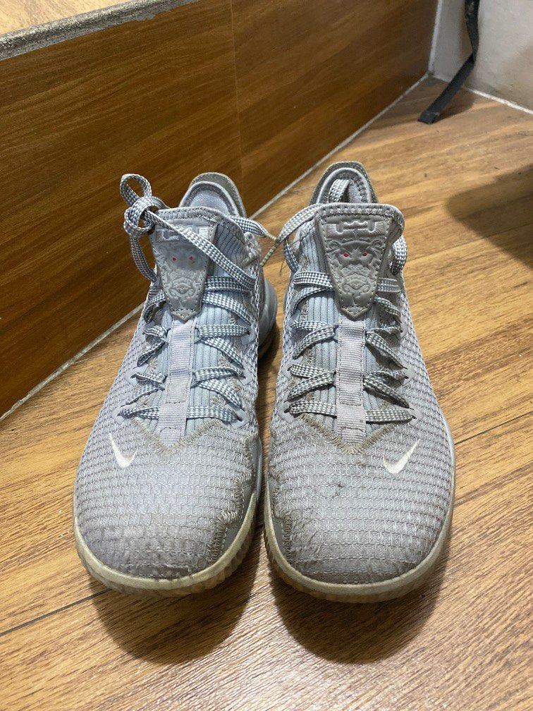 Lebron 16 Low wolf grey size 8 Men s Fashion Footwear Sneakers on Carousell