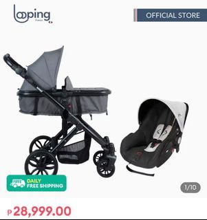 Looping Sydney stroller with car seat