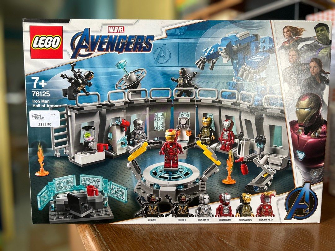 Marvel Lego 76125 Iron Man Hall of Armour Hobbies Toys Toys Games on Carousell