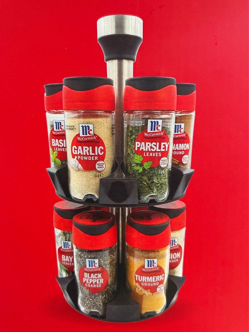 McCormick Spice Rack with 12 Herbs Spices