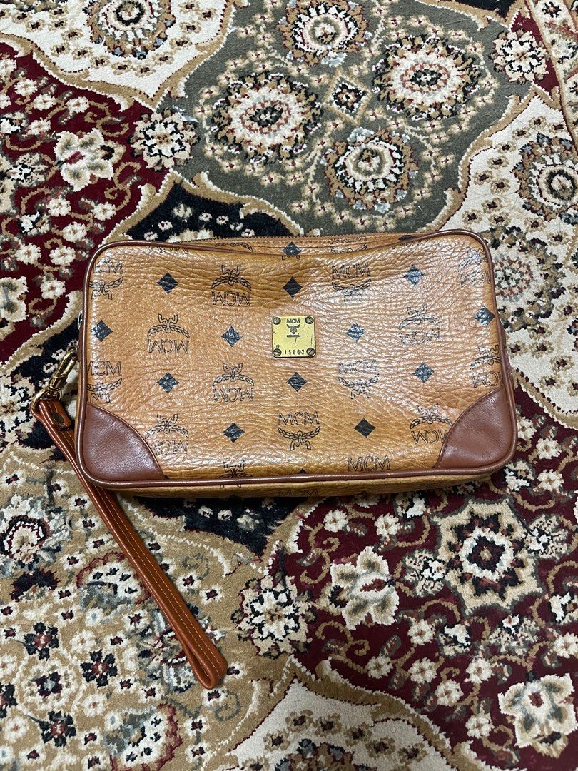 Clutch bag mcm on sale