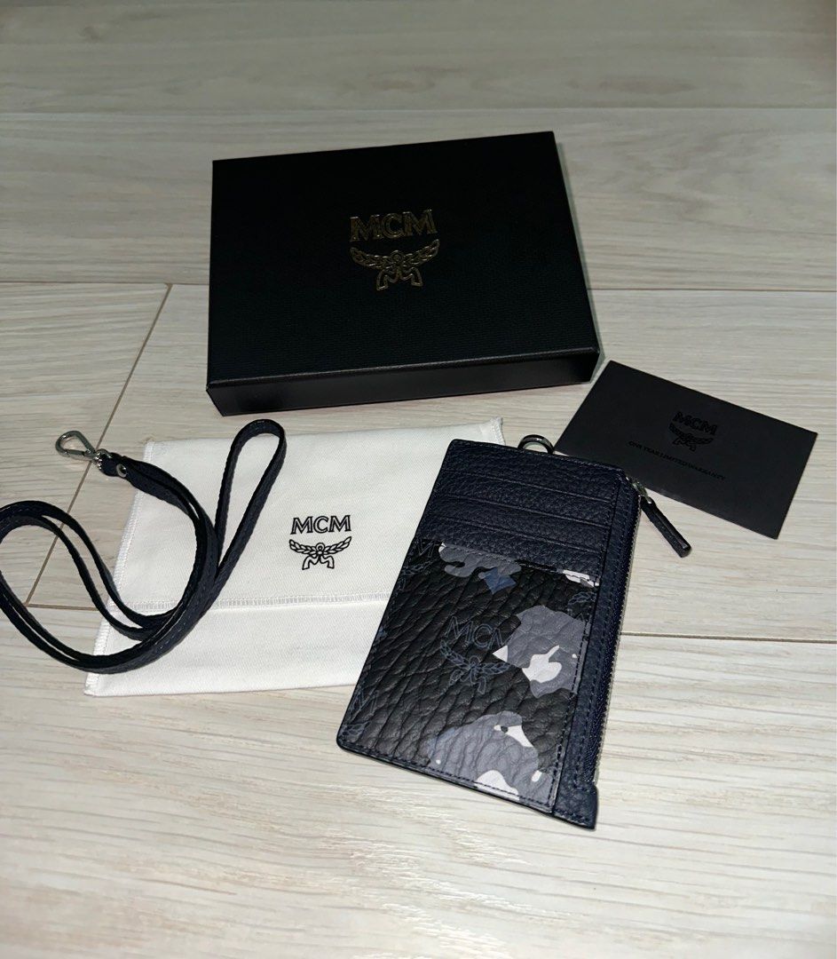 Mcm lanyard card holder shop