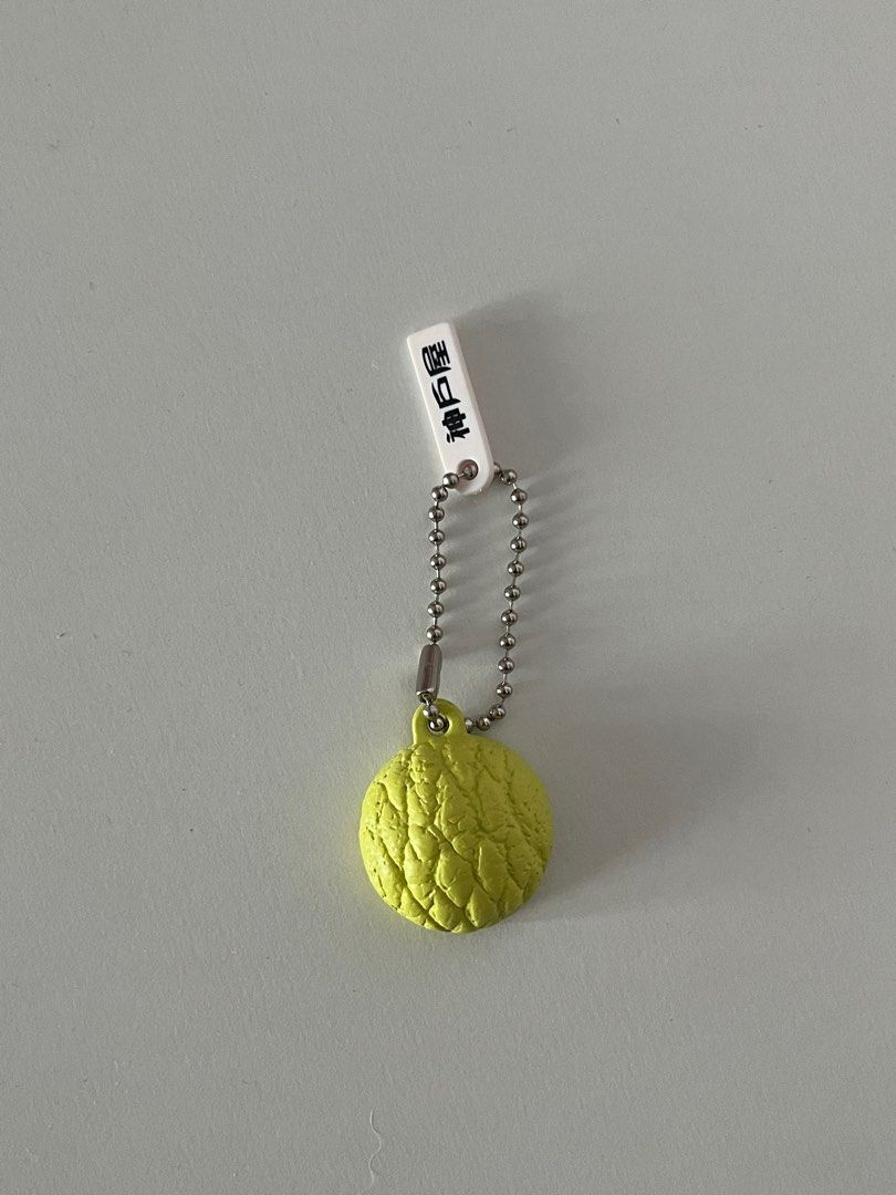 MELON PAN KEYCHAIN (Category: Character Goods) located in Kuala Lumpur. Submitted by melody444 (Listing ID 1310907021, Image 1). Description: ‼️ READ MY ABOUT SECTION BEFORE PURCHASING - got this from a gacha capsule machine - it is solid, not squishy feel free to pm me for more questions .✧˚.